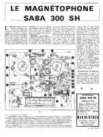 Saba 300-SH - TEST 1968 